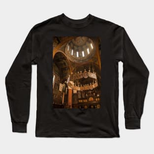 Holy Trinity Orthodox Church in Banja Luka, Bosnia Long Sleeve T-Shirt